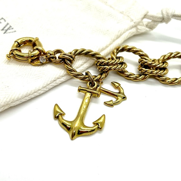 J. Crew Nautical Gold Chain Bracelet - Picture 5 of 7